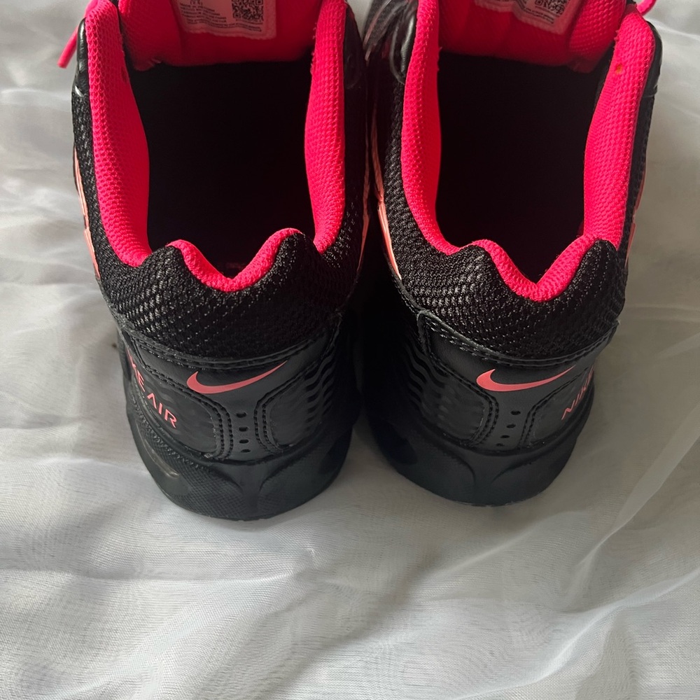 Nike Kids Black and Pink Sneakers